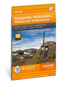 Kungsleden: Nikkaluokta, Ritsem & Vakkotavare 1:50 000