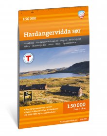 Turkart Hardangervidda sør 1:50 000
