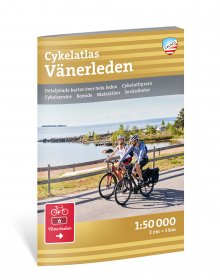Cykelatlas Vänerleden 1:50.000