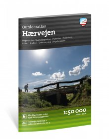 Outdooratlas Hærvejen 1:50.000 2a ed