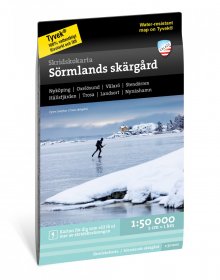 Skridskokarta Sörmlands skärgård 1:50.000