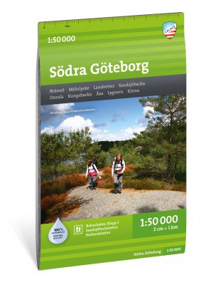 Södra Göteborg 1:50.000