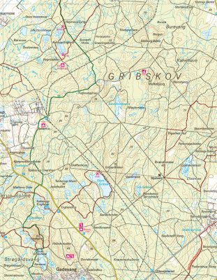 Det nordlige København & Nationalpark Kongernes Nordsjælland 1:25.000