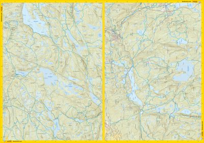 Stikart Oslo Nordmarka nord 1:20 000