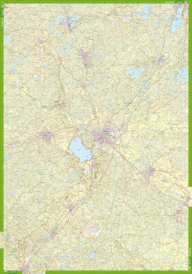 Nordöstra Skåne 1:50.000