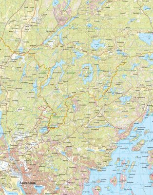 Norra Stockholm 1:50.000