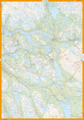 Turguide Røros: miniguide & turkart 1:50 000