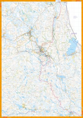 Salla & UKK-reitti 1:50 000