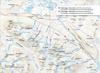 Fjällvandra i Sarek