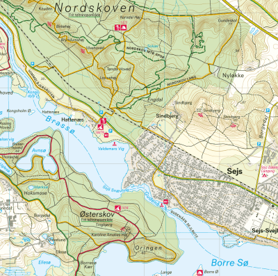 Silkeborg & Søhøjlandet 1:25.000