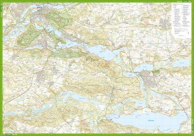 Silkeborg & Søhøjlandet 1:25.000