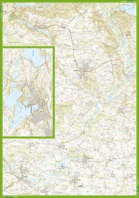 Silkeborg & Søhøjlandet 1:25.000