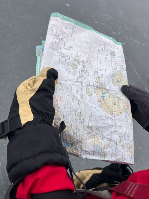 Skridskokarta Mälaren 1:50.000