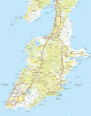 Södra Gotland 1:60.000