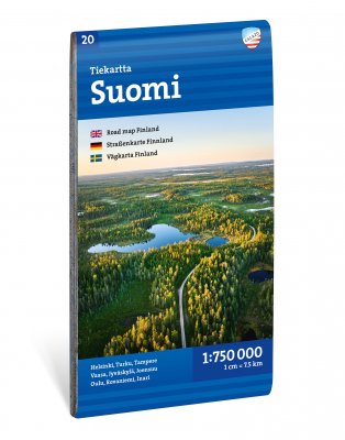Tiekartta Suomi 1:750 000